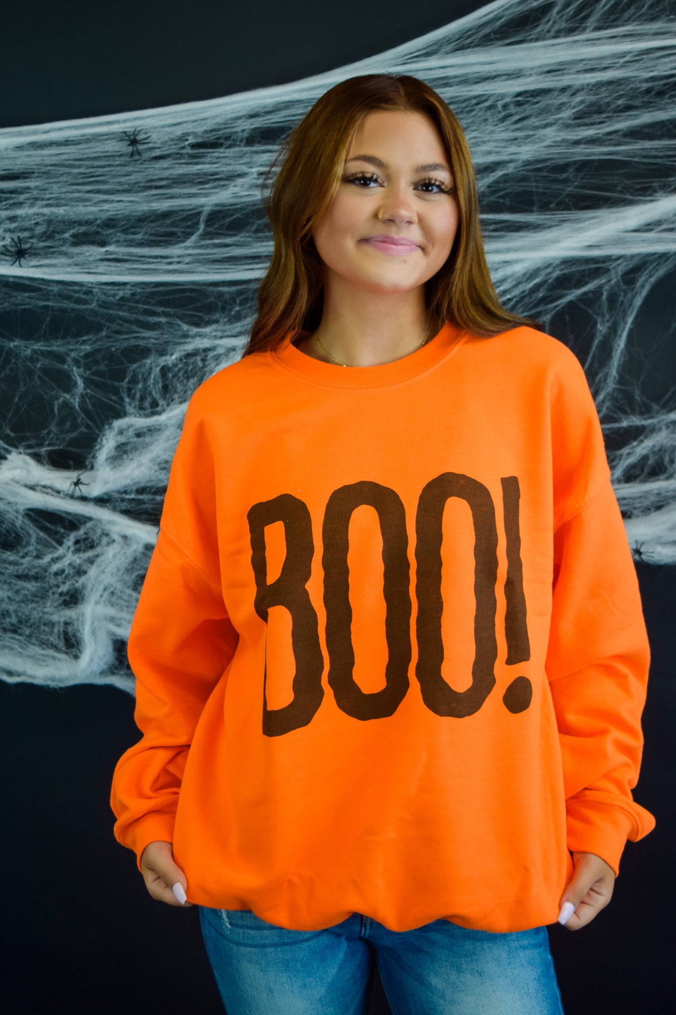 BOO! Wiggle Sweater