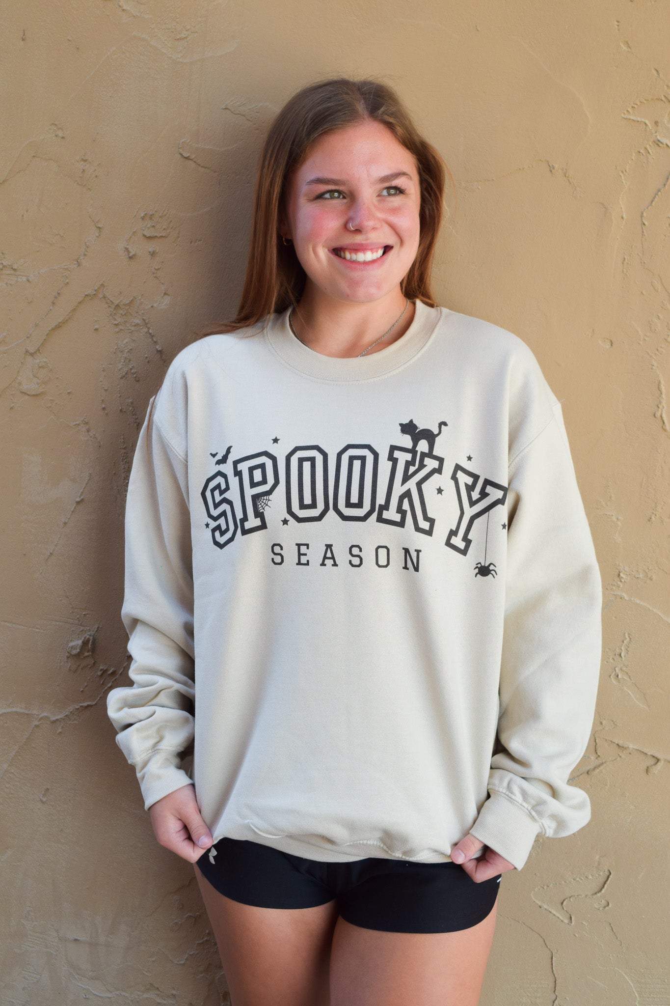 SPOOKY SEASON SAND SWEATER