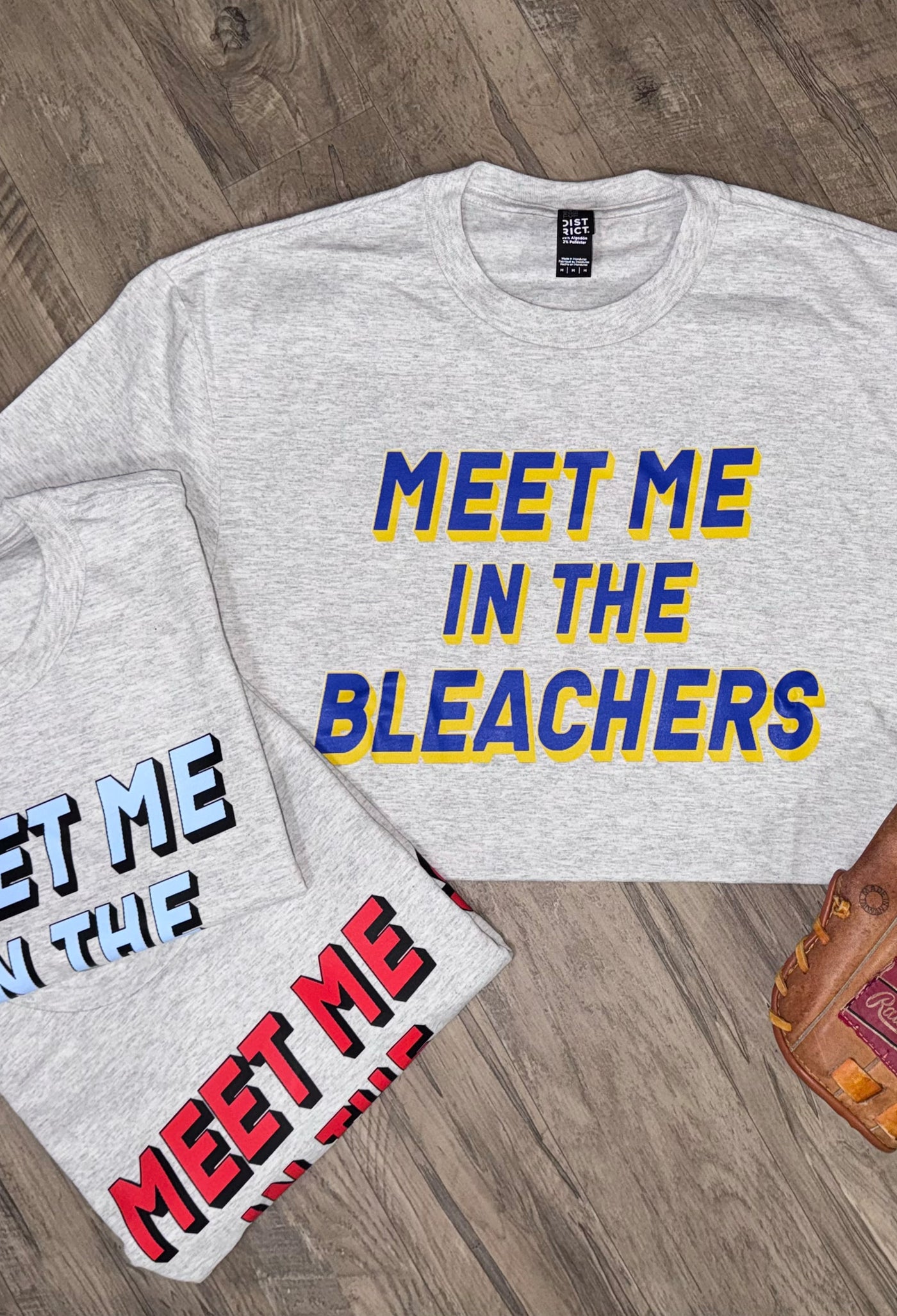 MEET ME IN THE BLEACHERS CUSTOM TEE