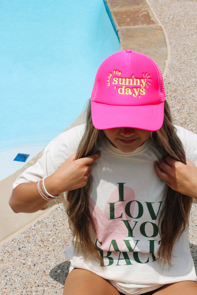 SUNNY DAYS TRUCKER CAP