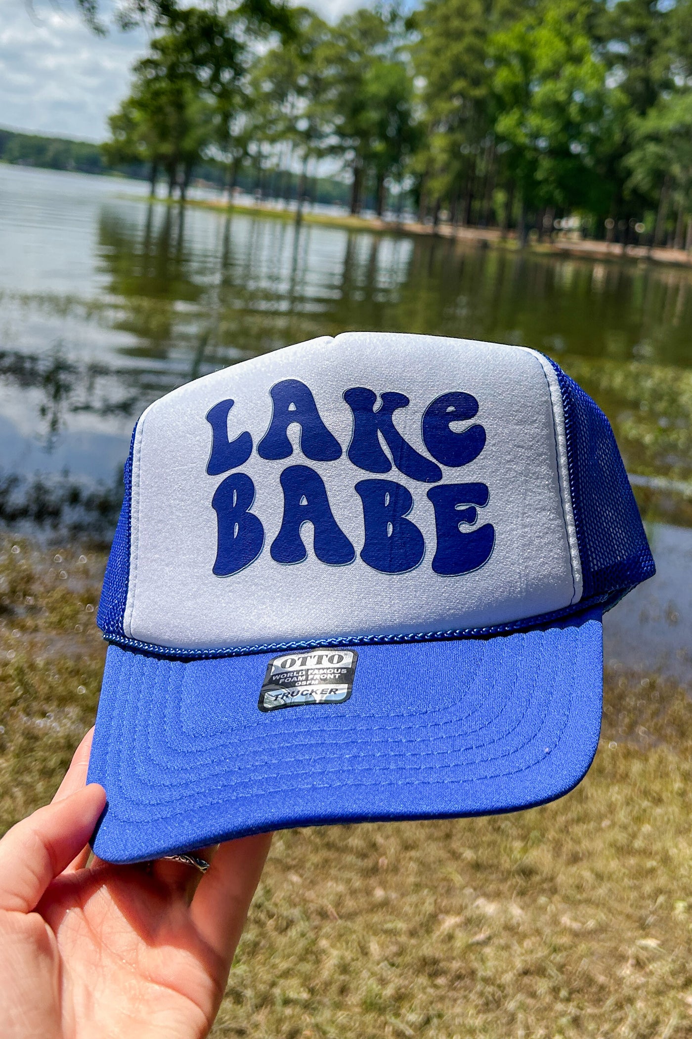 LAKE BABE TRUCKER HAT
