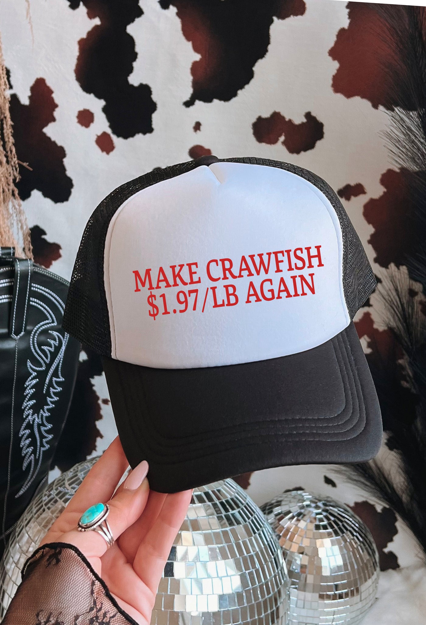 MAKE CRAWFISH $1.97/LB AGAIN TRUCKER