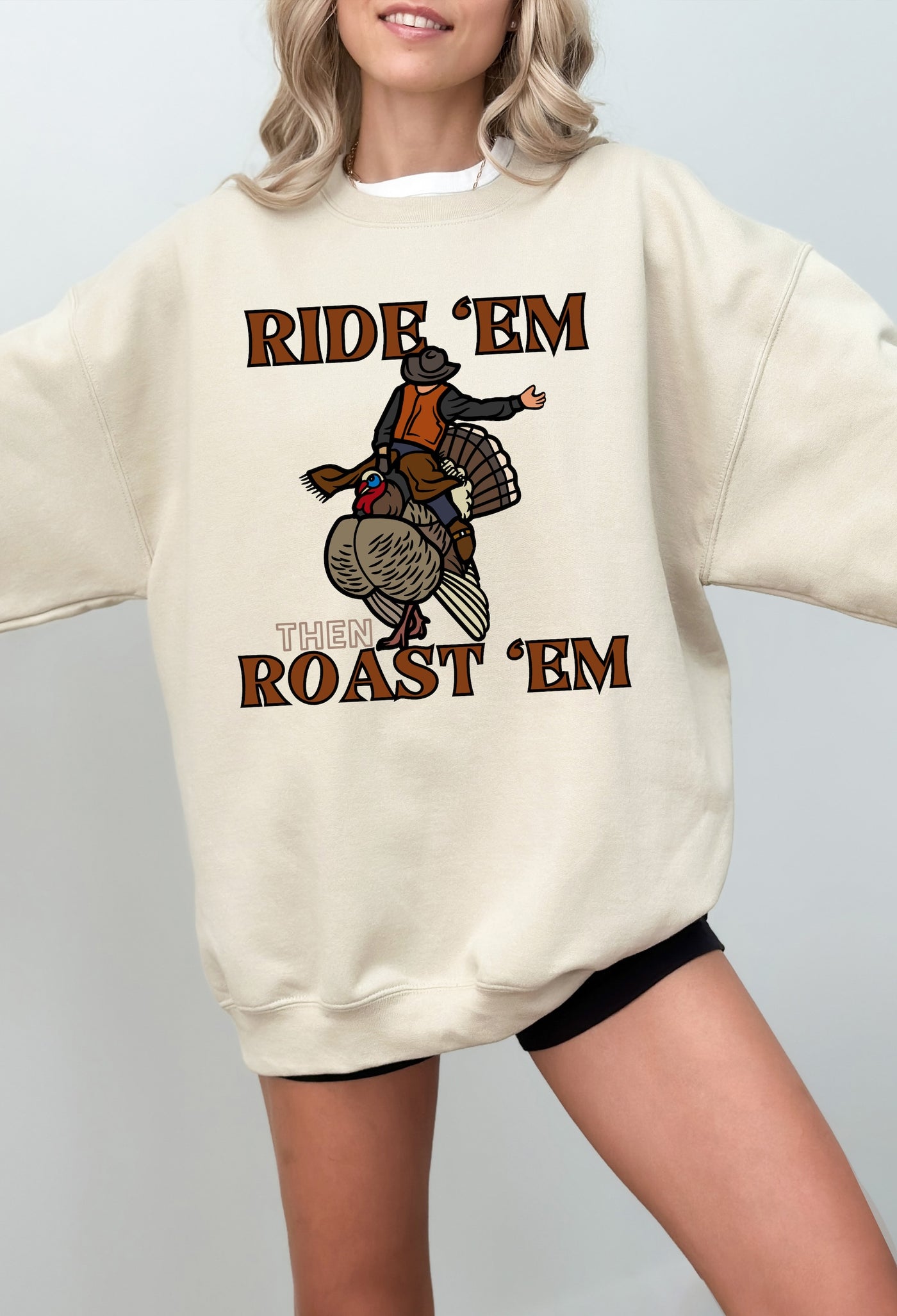 RIDE 'EM THEN ROAST 'EM